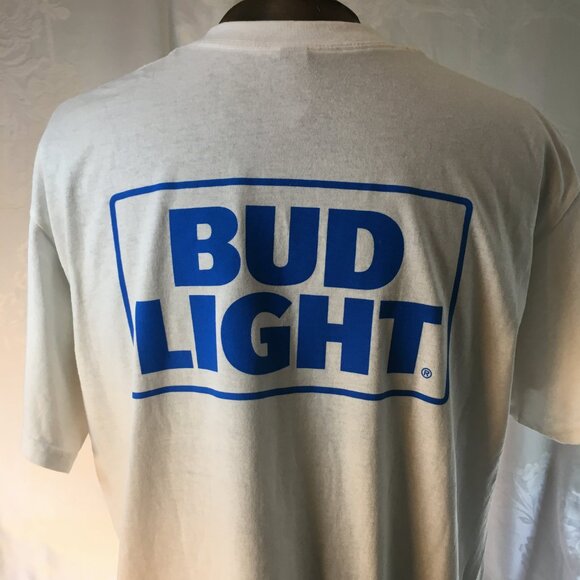 Gildan Bud Light Super Bowl 58 LVIII T-Shirt Men's Sz L T-Shirt Cheifs 49ers - Picture 8 of 13